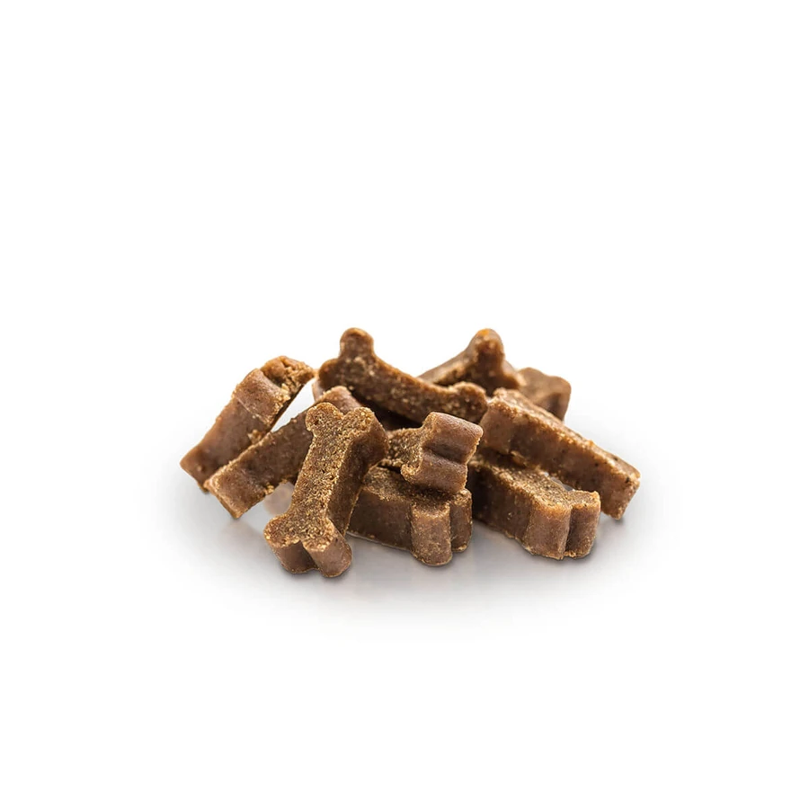ESSENTIAL Mini Delights, XS–S, indyk, bezzbożowe przysmaki dla psów w saszetce, 100 g: ceny i cechy