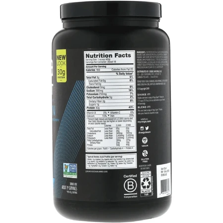 Vega Sport Premium Protein, Proteína Vegetal, Sabor Bayas, 801 G