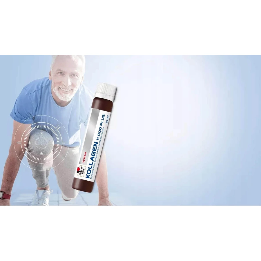 Doppelherz System Kollagen 11.000 Plus, 90 viales x 25 ml, Queisser Pharma