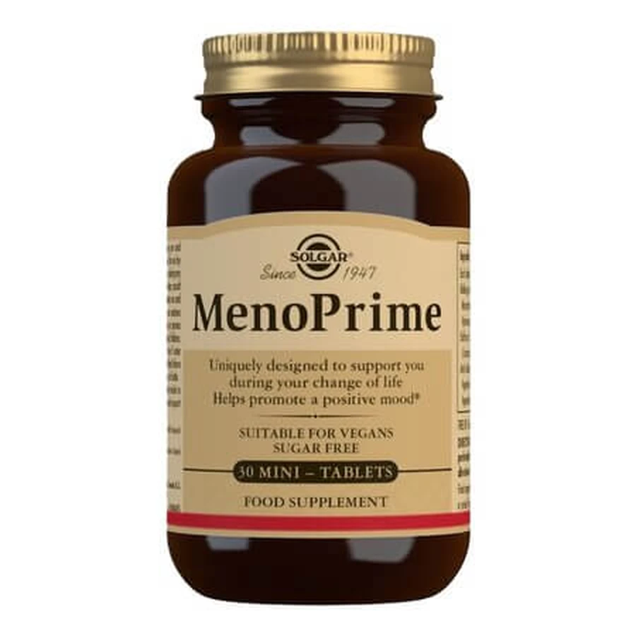 Menoprime, 30 comprimidos, Solgar