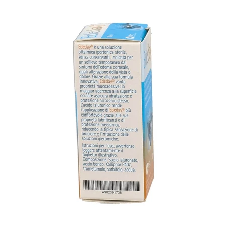 Ededay – sterylny hipertoniczny roztwór do stosowania w okulistyce, 3 x 10 ml, NTC: ceny i cechy