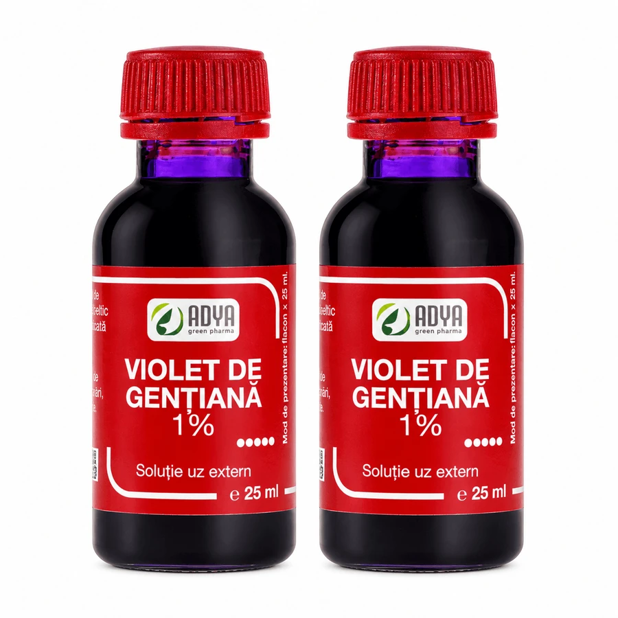 Violet de Gentiana 1% 2x25ml Adya Green