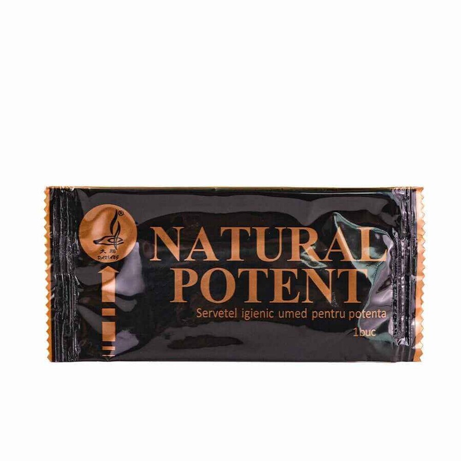 Potent Potty Natural Toalla Higiénica - 1 ud.