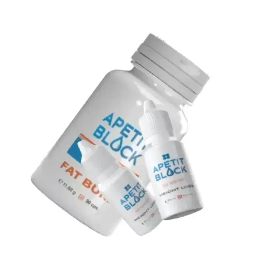 Pachet Apetit Block Sinetrol 60 capsule + 4x15 ml, Empire Expert Pharma
