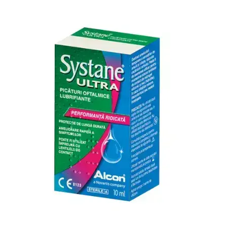 Systane Ultra Gotas Oftálmicas Lubricantes, 10 ml, Alcon