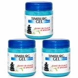 Timburg Blue Massagegel, 3 × 500 g, Transrom