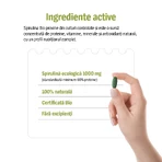 Spirulina Bio 1000 mg, 2x100 Tabletten, Alevia