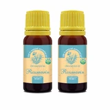 Ulei esențial de rozmarin 100% pur, 2x10 ml, Herbavit 