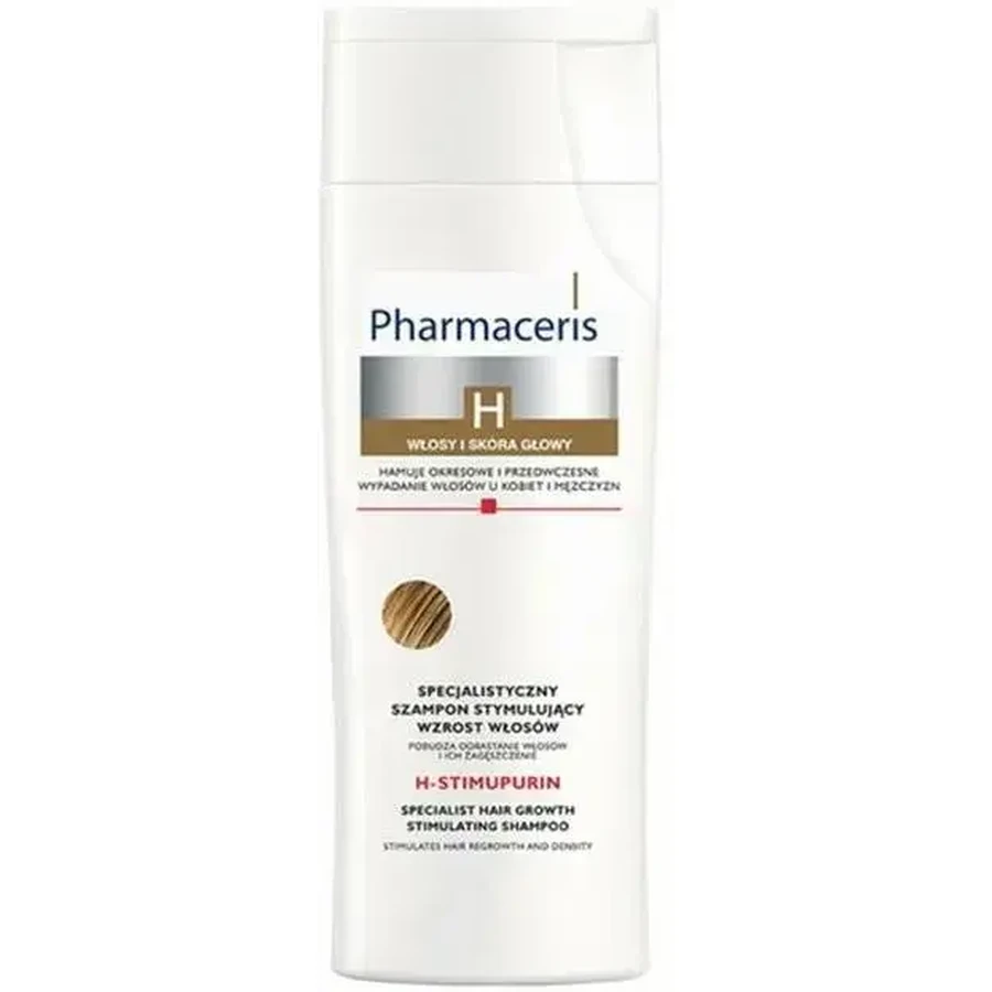 Pharmaceris H Stimupurin șampon specializat pentru stimularea creșterii părului, 2x250 ml, Dr Irena Eris