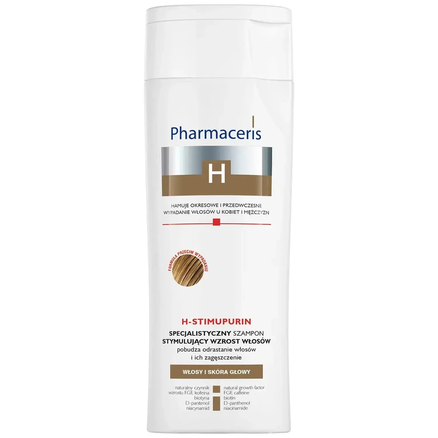Pharmaceris H Stimupurin șampon specializat pentru stimularea creșterii părului, 2x250 ml, Dr Irena Eris