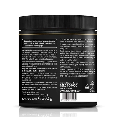 Beauty Help 9-in-1 Collageen Chocoladesmaak, 2x300 g, Zenyth
