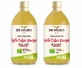 Unfiltered Apple Cider Vinegar, 2 x 500 ml, De Nigris