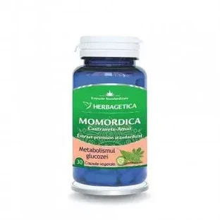 Momordica extracto de pepino amargo, 30cps - Herbagetica