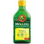 Aliment diététique norvégien de Moller, plus de 3 ans, goût citron, 5x250 ml