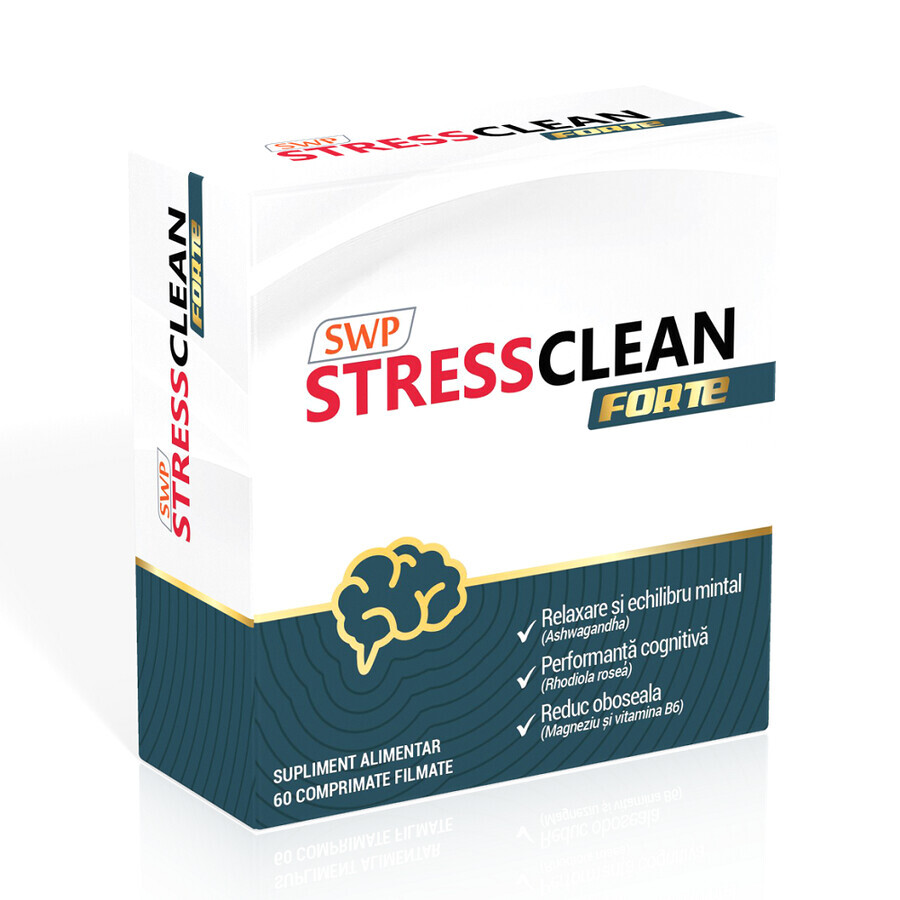 Stressclean Forte, 60 Tabletten, Sun Wave Pharma