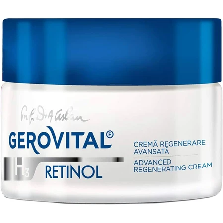 Gerovital H3 Retinol Crema regeneradora avanzada, 50 ml