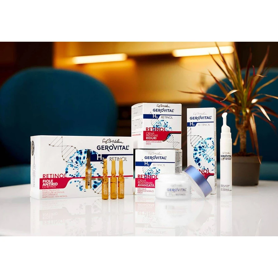 Gerovital H3 Retinol Crema regeneradora avanzada, 50 ml