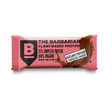 Barrita de proteínas bio envuelta en chocolate con avellanas y macarrones, 68 gr, The Barbarian