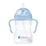 Vaso con pajita, +6 meses, 240 ml, Bubble Gum, BBOX