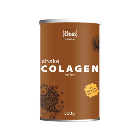 Collageen shake met koffie, 300 g, Obio