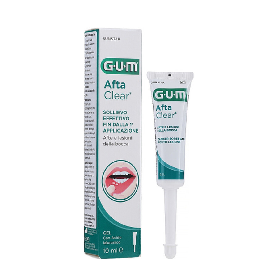 Aftaclear Goma de Mascar Gel, 10 ml, Sunstar Gum