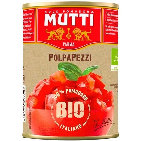 Tomates en dés bio, 400 g, Mutti