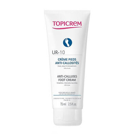 Topicrem UR-10 Anti-Hornhaut-Fußcreme, 75 ml, NIGY