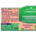 Estratto di cetriolo amaro Momordica, 120 capsule, Herbagetica