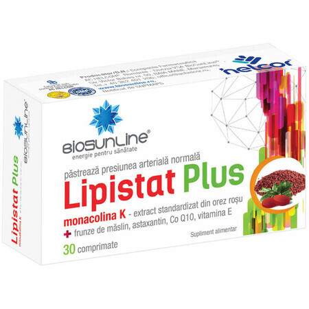 Lipistat Plus, 30 comprimate, Helcor