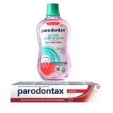 Package Parodontax Classic Toothpaste 75ml + Daily Gum Care Fresh Mint Mouthwash 500ml, Gsk