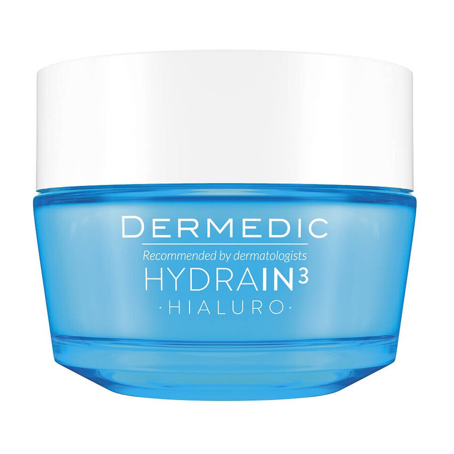 Dermedic Hydrain3 Diepe Hydraterende Crème SPF 15 Hialuro, 50 g