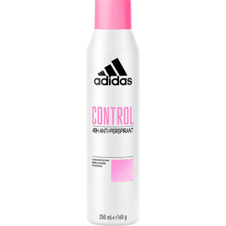 Desodorante Adidas control spray, 250 ml