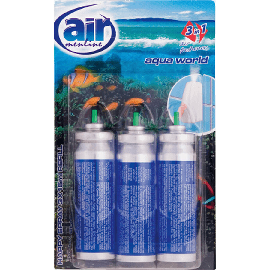 Air Menline Air freshener spray spare, 3 pcs