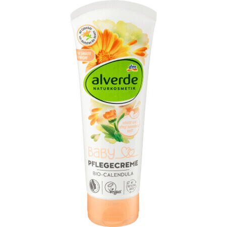 Alverde Naturkosmetik crema per la cura del bambino con calendula, 100 ml