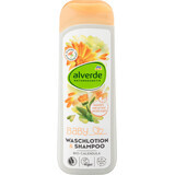 Alverde Naturkosmetik Loción y champú para bebés con caléndula, 250 ml