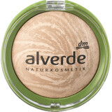 Alverde Naturkosmetik Colorete dúo bronceado jaspeado nº 01 Bronce suave, 10 g