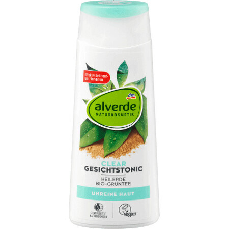 Alverde Naturkosmetik Tónico facial transparente, 200 ml