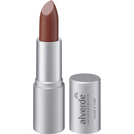 Alverde Naturkosmetik Barra de labios Color &amp; Care 27 Simply Brown, 4,6 g