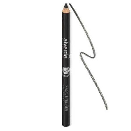 Alverde Naturkosmetik Lápiz de ojos kajal 01, 1,1 g