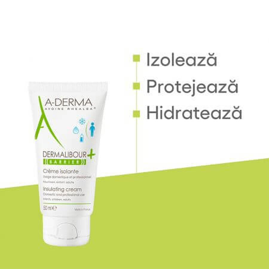 A-Derma Dermalibour Crema Barrera Protectora, 50 ml