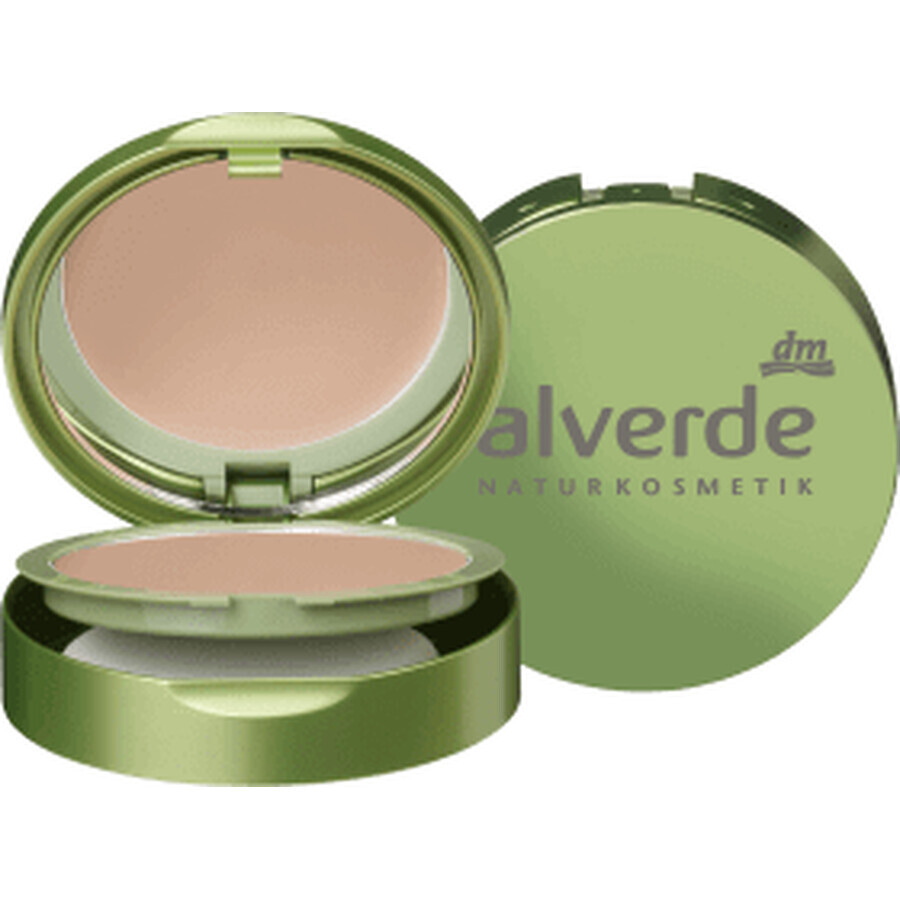 Alverde Naturkosmetik Base de maquillaje compacta 20, 9 g