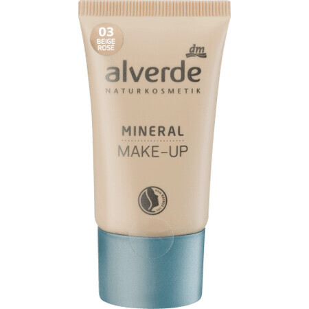 Alverde Naturkosmetik Base de maquillaje mineral natural 03, 30 ml