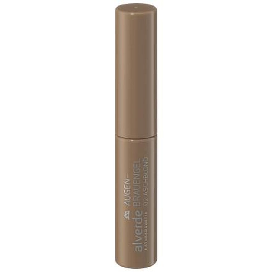 Alverde Naturkosmetik Gel para cejas gris-rubio, 3 ml