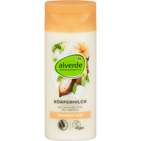 Alverde Naturkosmetik Leche Corporal Manteca de Cacao, 50 ml