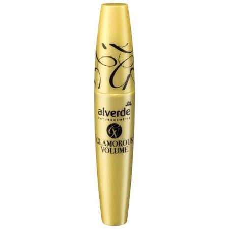 Alverde Naturkosmetik Máscara de pestañas Volumen glamuroso, 17 ml