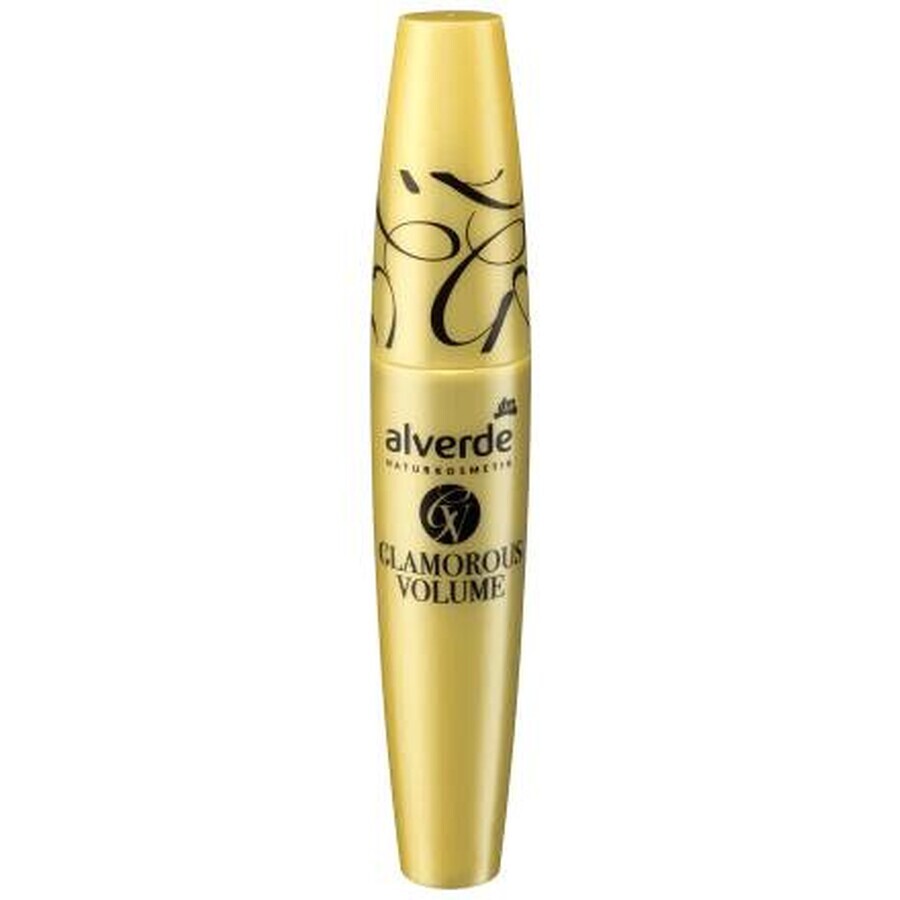 Alverde Naturkosmetik Máscara de pestañas Volumen glamuroso, 17 ml