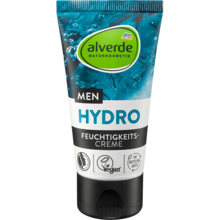 Alverde Naturkosmetik MEN Crema Hidratante, 50 ml