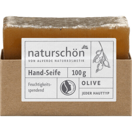 Alverde Naturkosmetik jabón naturschön con aceitunas, 100 g