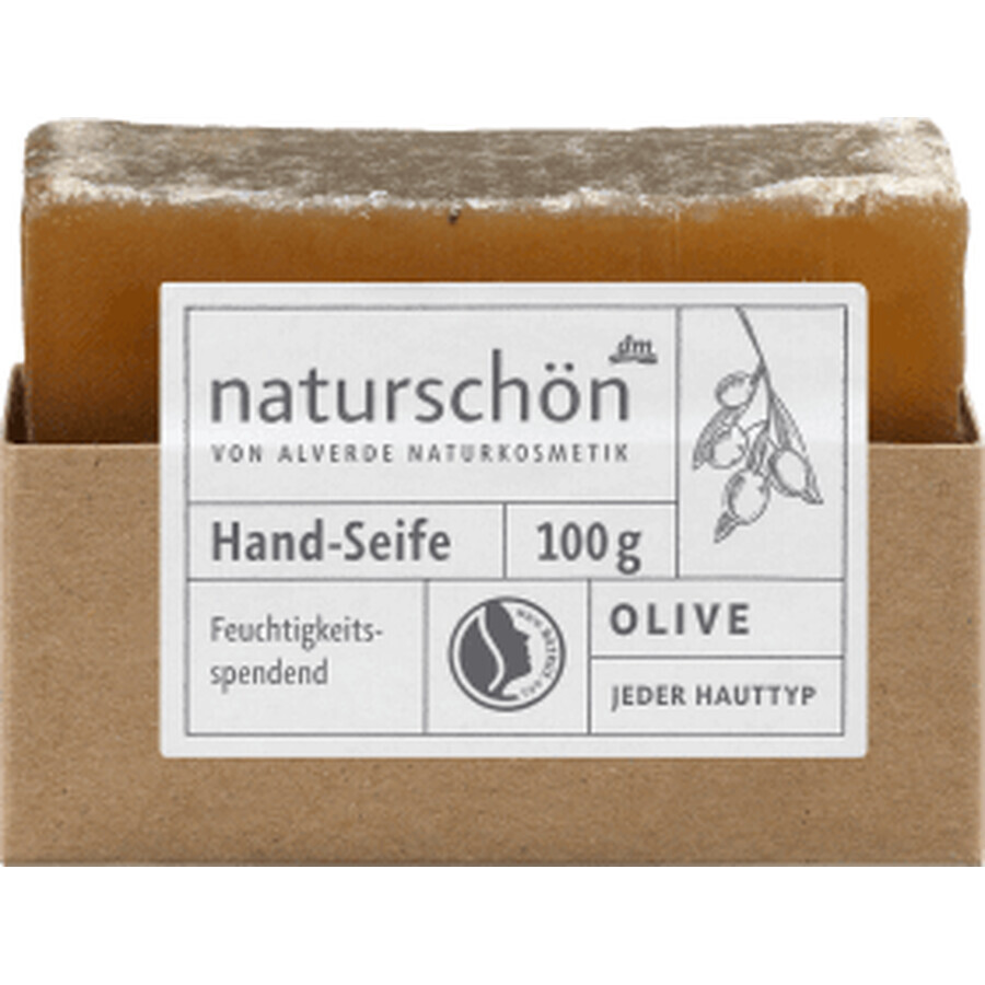 Alverde Naturkosmetik naturschön zeep met olijven, 100 g