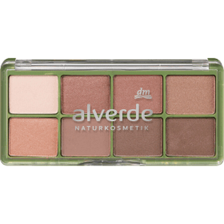 Alverde Naturkosmetik Paleta de sombras de ojos 30, 16 g